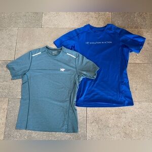 Men’s Arc’teryx tech T shirts (small) cormac & phasic